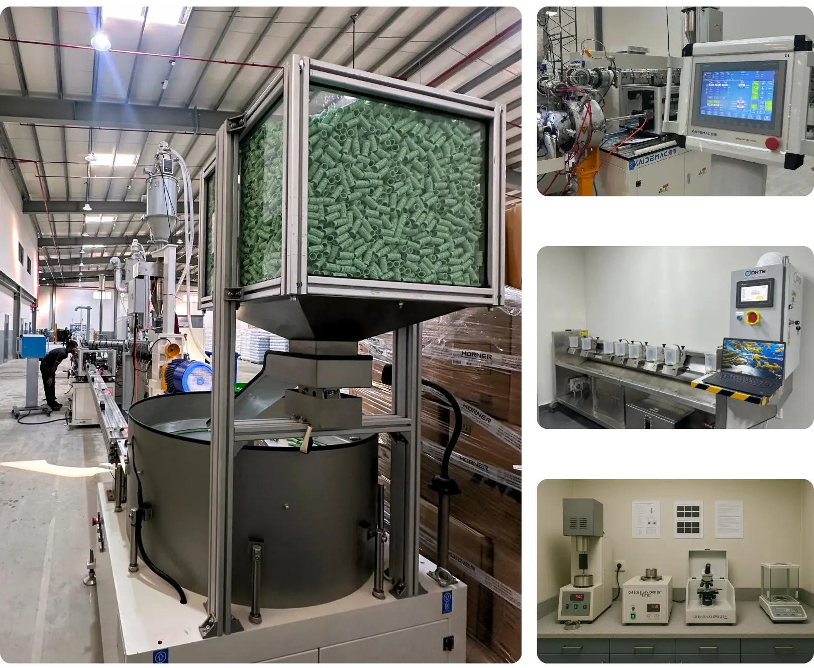 E Plast Industries irrigation pipe manufacturing plant