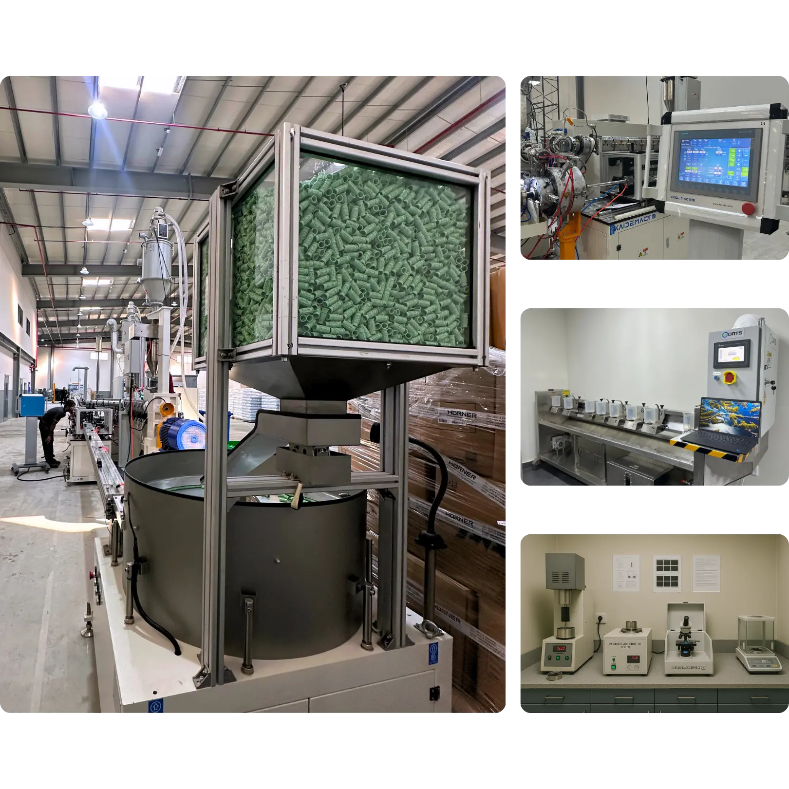 E-Plast irrigation pipe manufacturing facility